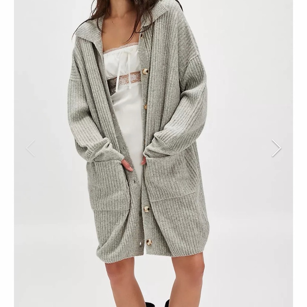 EMMY CARDI SANDSTORM HEATHER